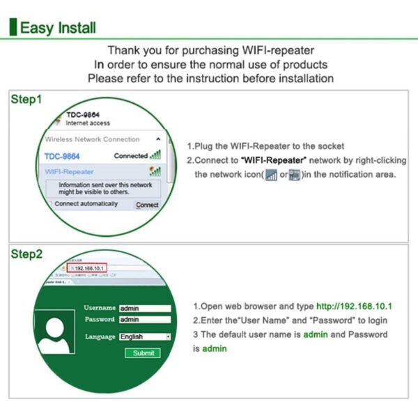 Wifi Repeater Wifi Signal Amplifier - Gadget Away - Image 2