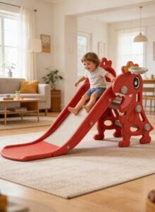 Children's Freestanding Slide Indoor Household Small Kids Slide for Toddlers