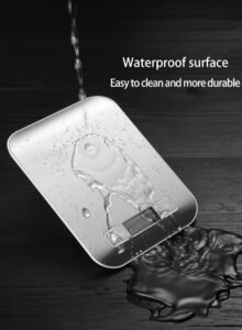 Electric Kitchen Scale Silver Electronic Baking Scale